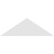 Ekena Millwork Saratoga Architectural Grade PVC Gable Bracket, 36"W x 12"H x 6"D x 6"F, 8/12 Pitch GBP036X12X0606SAR00 - alternate 3